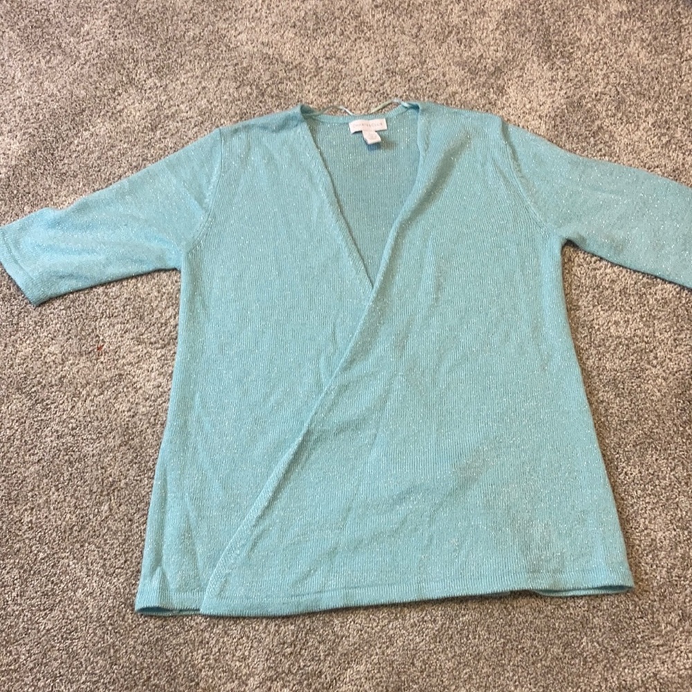 Charter Club Metallic Sweater